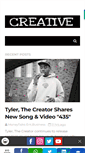 Mobile Screenshot of creative-hiphop.com